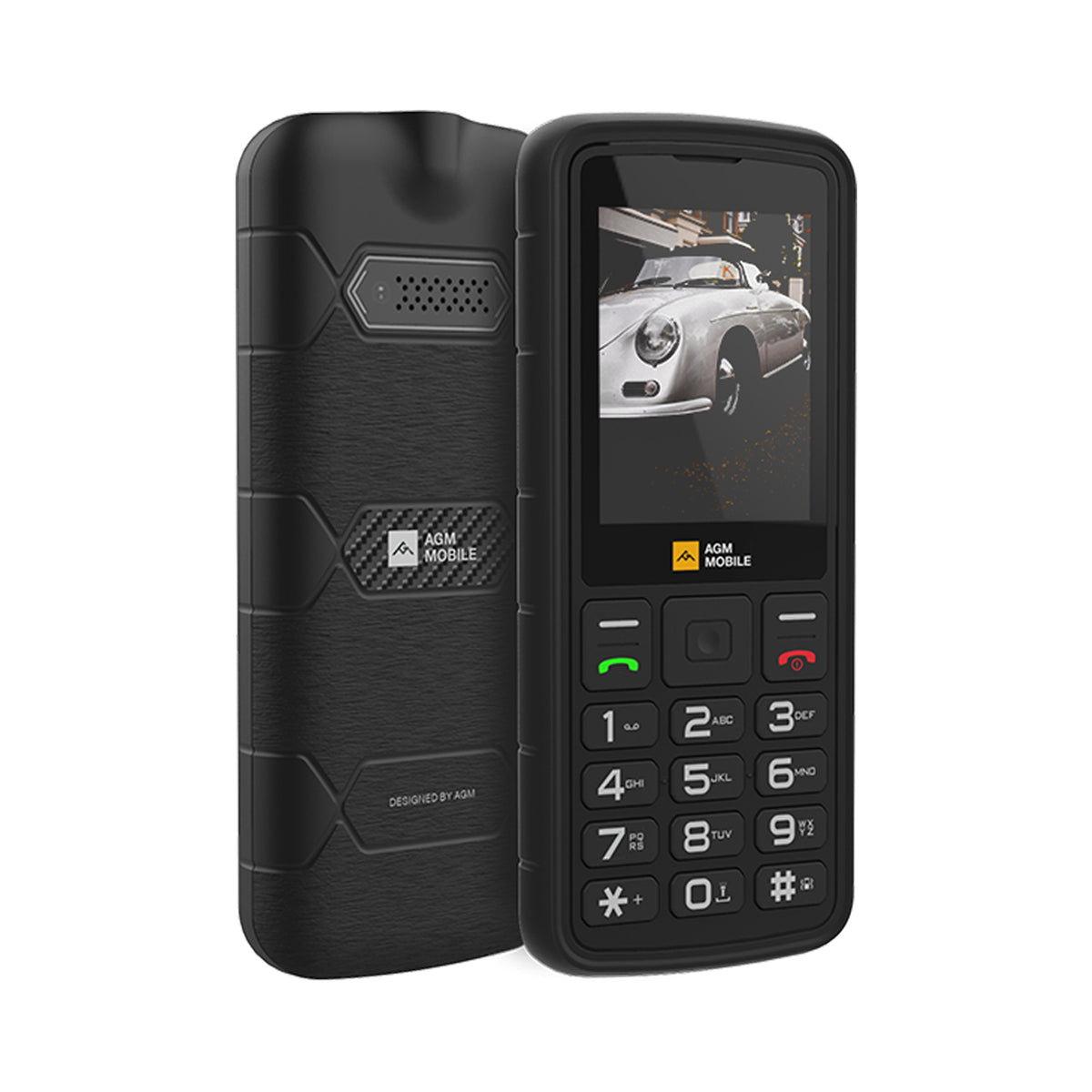 AGM M9 | Rugged | 4G | Ergonomic | User Friendly | Fast Dial | Dual SIM
