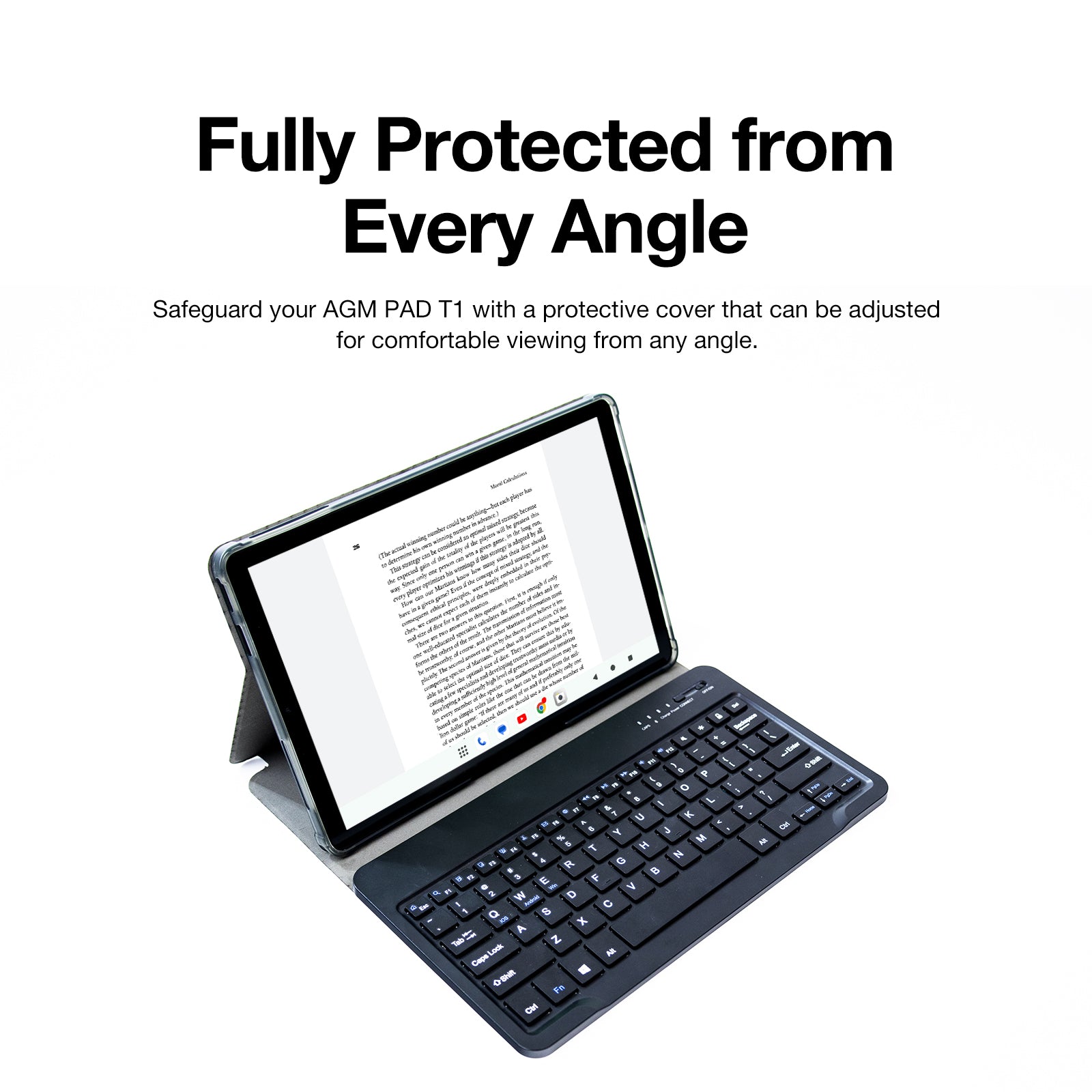AGM PAD T1|Featherweight|11"FHD+|T606 Octa-Core Processor|4G Dual SIM|Android 14|7000 mAh Battery