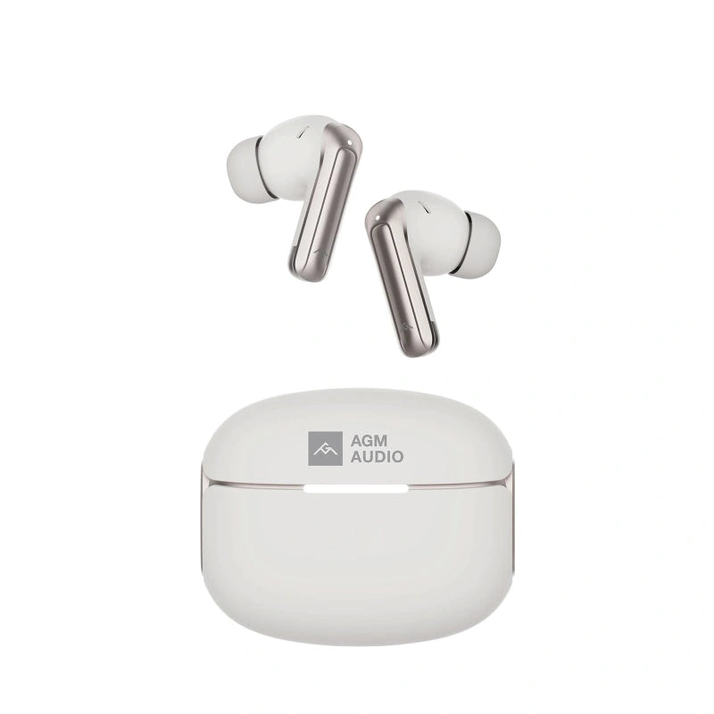 AGM Buds 8 | 13mm Full-Range Sound | -25dB ANC | 6H Music Playtime | IPX4 Water Resistance