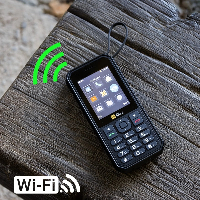 AGM M11｜Rugged Power Bank Phone｜Wired Reverse Charging｜4G LTE｜4000mAh Battery｜WiFi Hotspot｜FM Radio｜3.5mm Jack｜IP68&IP69K | WaterProof