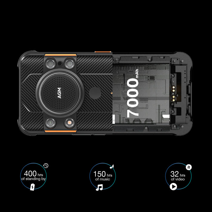 AGM H5 | Rugged Smartphone | 109dB Loudest Speaker | US Warehouse