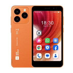 Pre-Order |  AGM NOTE N2 | Compact Android Smartphone | Removable Battery | Android 16 Go | Pocket-Friendly Design | IP54 Splash Protection