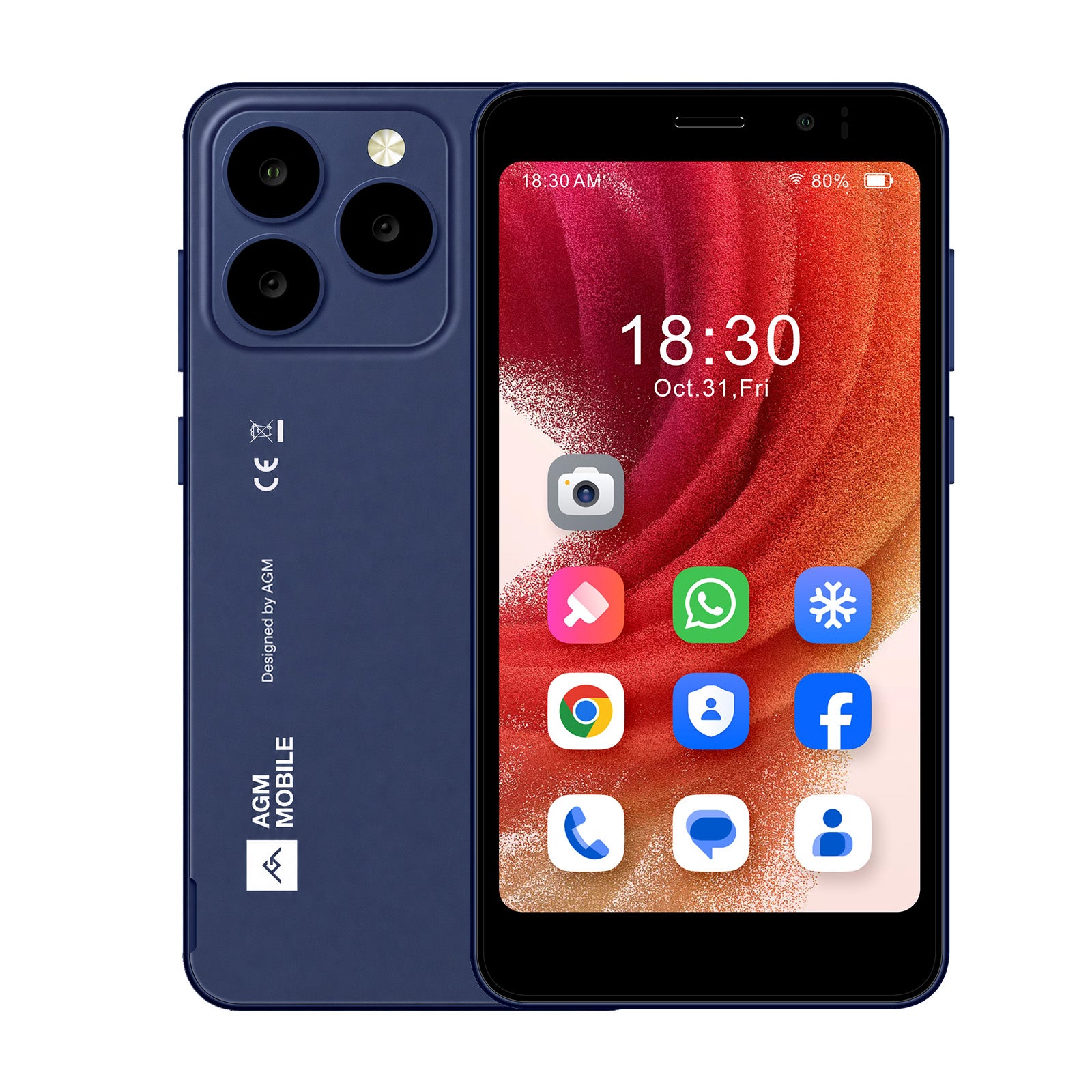 Pre-Order |  AGM NOTE N2 | Compact Android Smartphone | Removable Battery | Android 16 Go | Pocket-Friendly Design | IP54 Splash Protection