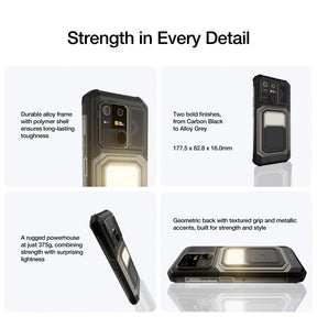 AGM G3 PRO | Thermal Imaging Rugged Smartphone | 12GB+512GB | 10000mAh Battery | 5W Speaker 116dB | 120Hz Display | MIL-STD-810H