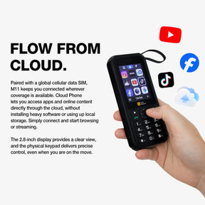 Pre-Order | AGM M11 | 4G Hotspot Phone｜Portable WiFi Hotspot｜4000mAh Battery｜IP68/IP69K Waterproof｜Wired Reverse Charging｜FM Radio｜3.5mm Jack