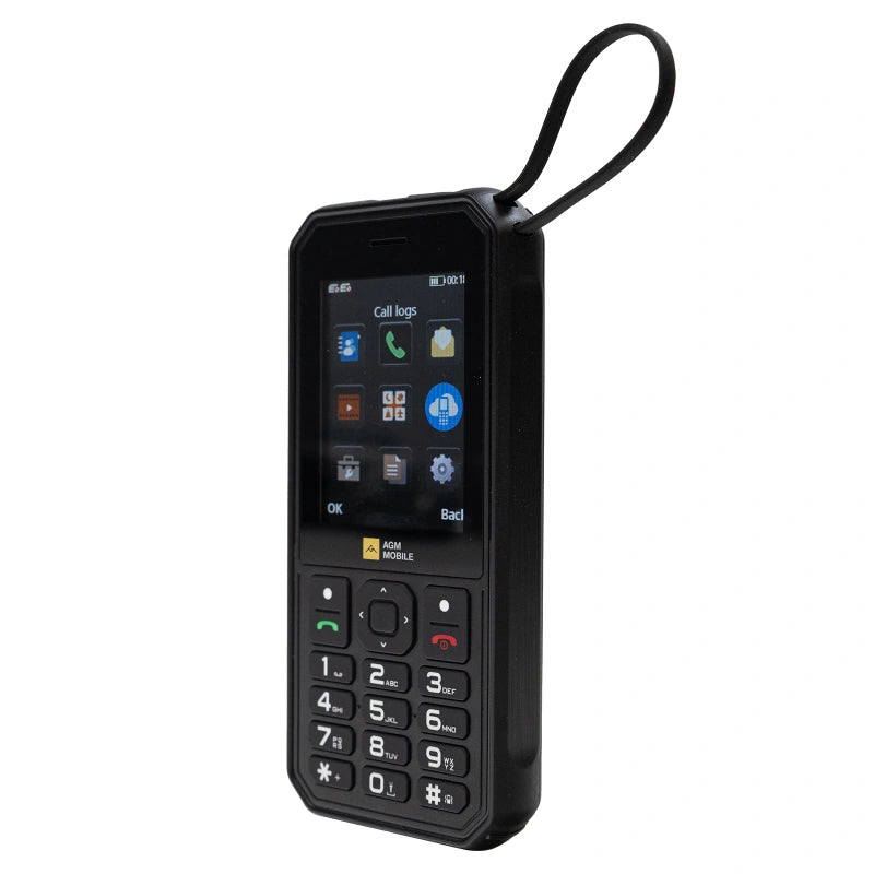 AGM M11｜Rugged Power Bank Phone｜Wired Reverse Charging｜4G LTE｜4000mAh Battery｜WiFi Hotspot｜FM Radio｜3.5mm Jack｜IP68&IP69K | WaterProof
